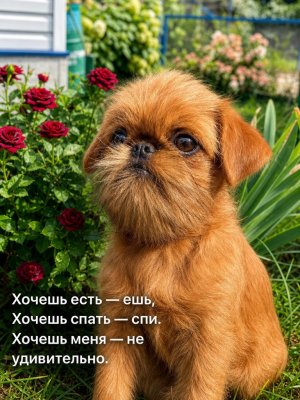 фото Яркая красивая девочка гриффона